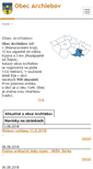 Mobile Screenshot of obecarchlebov.cz